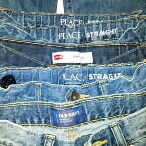 Lot of 5 boys Size 10 bootcut, straight jean